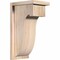 Ekena Millwork Del Monte Smooth Corbel w/Backplate, Douglas Fir, 7 1/2"W x 10"D x 18"H COR08X10X18DEL01SDF - alternate 1
